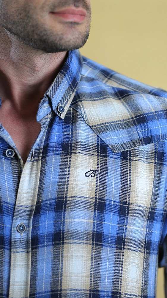 پیراهن مردانه زمستانه 60282 برندس