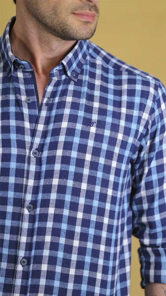 پیراهن زمستانه مردانه 60270 برندس Brands