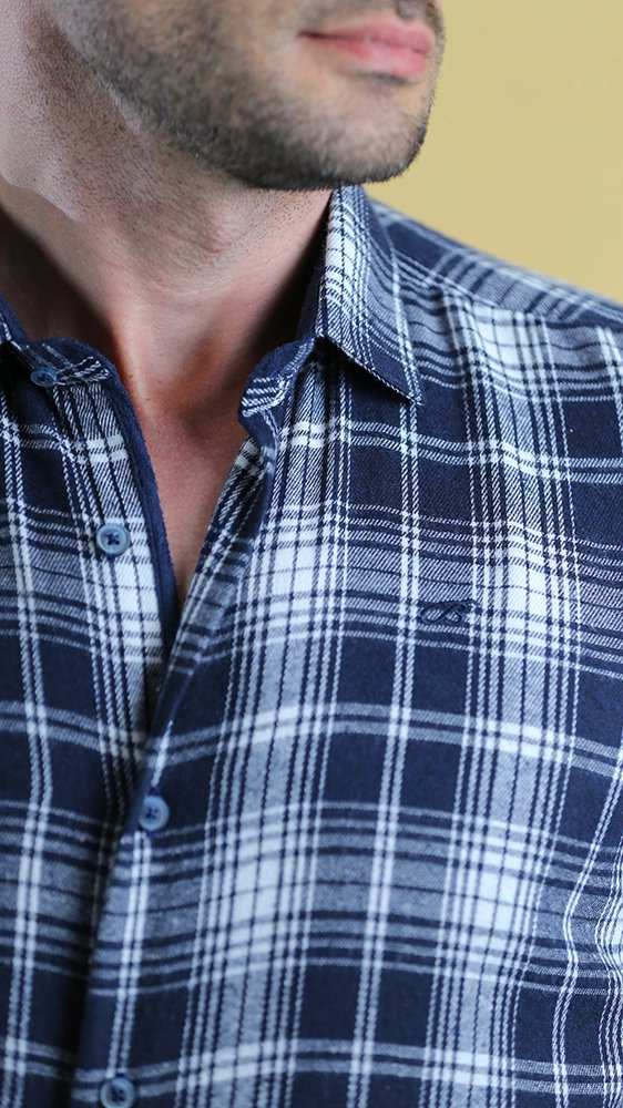 پیراهن مردانه زمستانه 60266 برندس