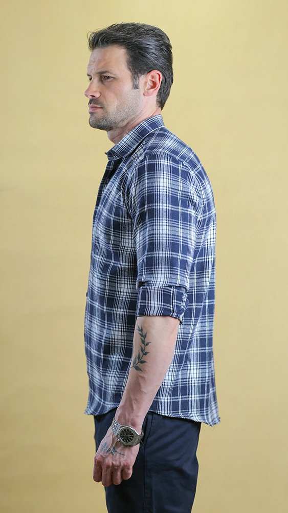 پیراهن مردانه زمستانه 60266 برندس