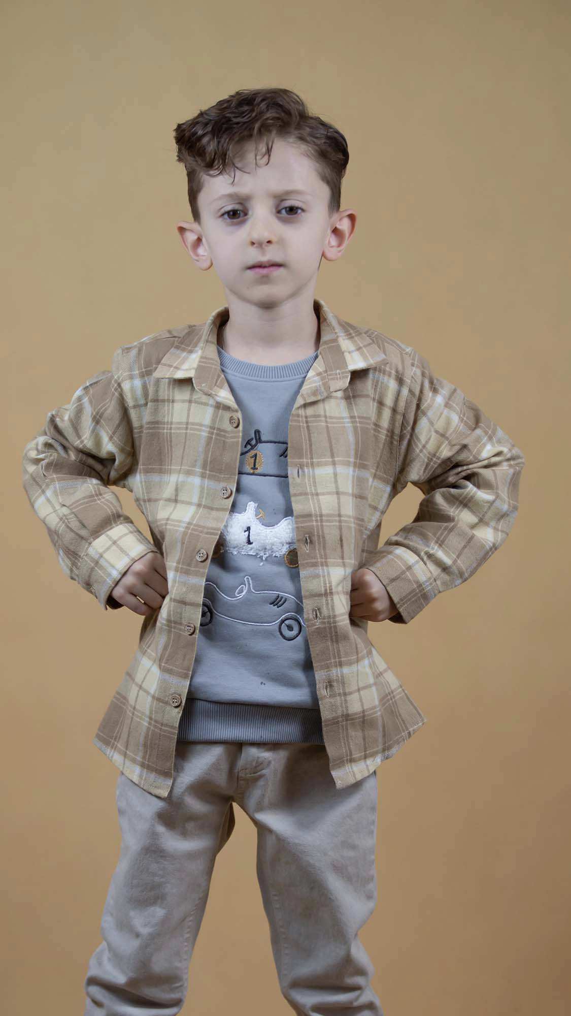 ست دو تکه پسرانه 33551 برندس Brands