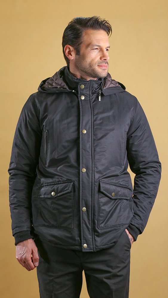 کاپشن مردانه 80074 برندس Brands