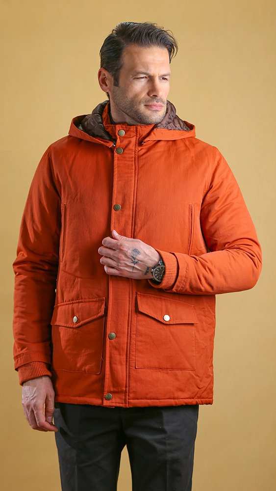 کاپشن مردانه 80074 برندس Brands