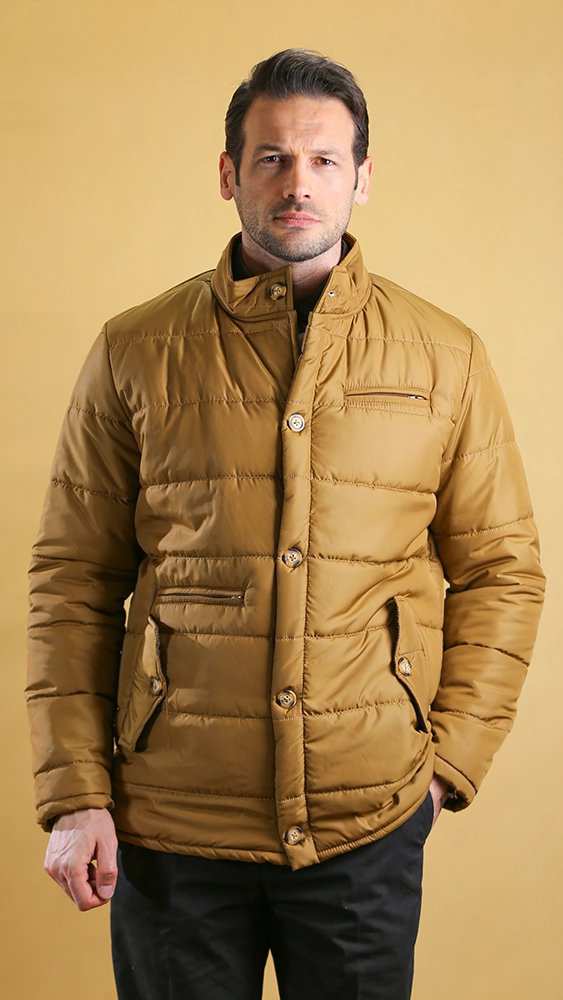 کاپشن مردانه 80079 برندس Brands