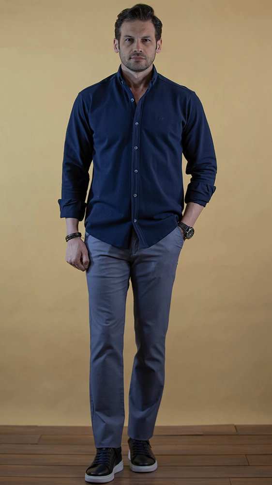 پیراهن مردانه 60310 برندس Brands