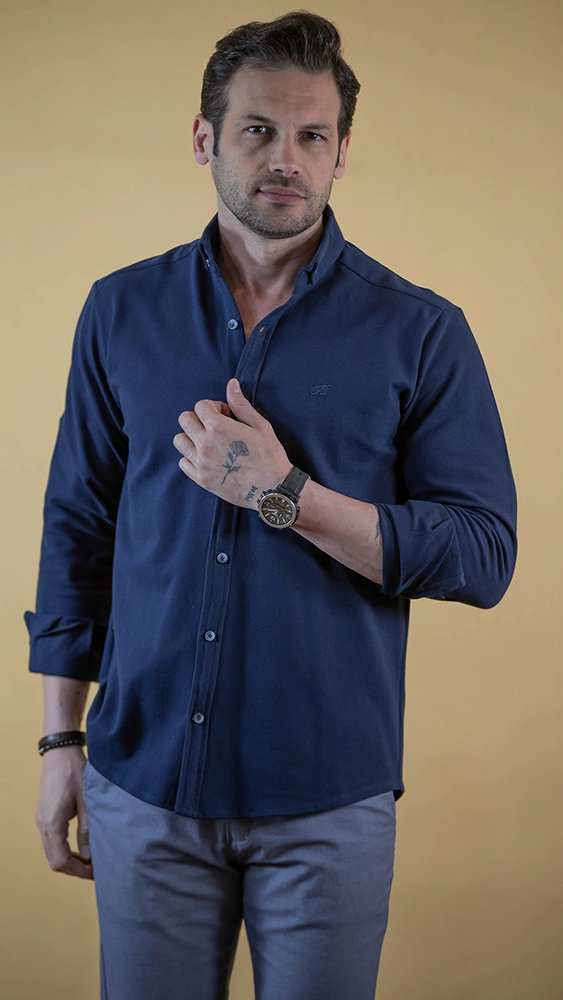 پیراهن مردانه 60310 برندس Brands