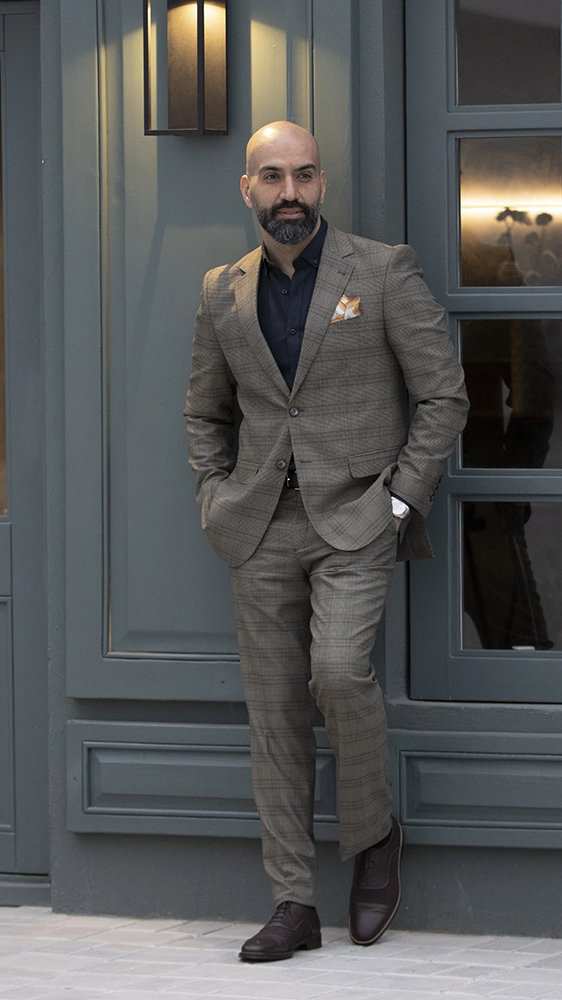 کت و شلوار مردانه 2735 برندس Brands