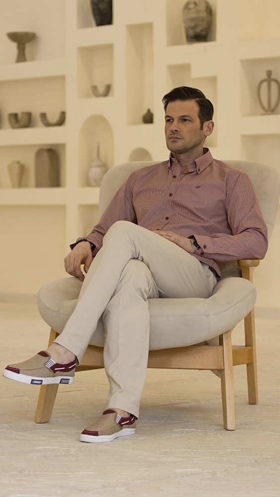 پیراهن مردانه 60327 برندس Brands