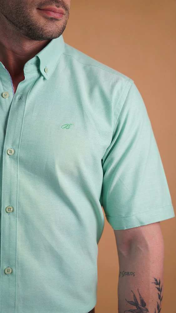 پیراهن آستین کوتاه مردانه 60341 برندس Brands