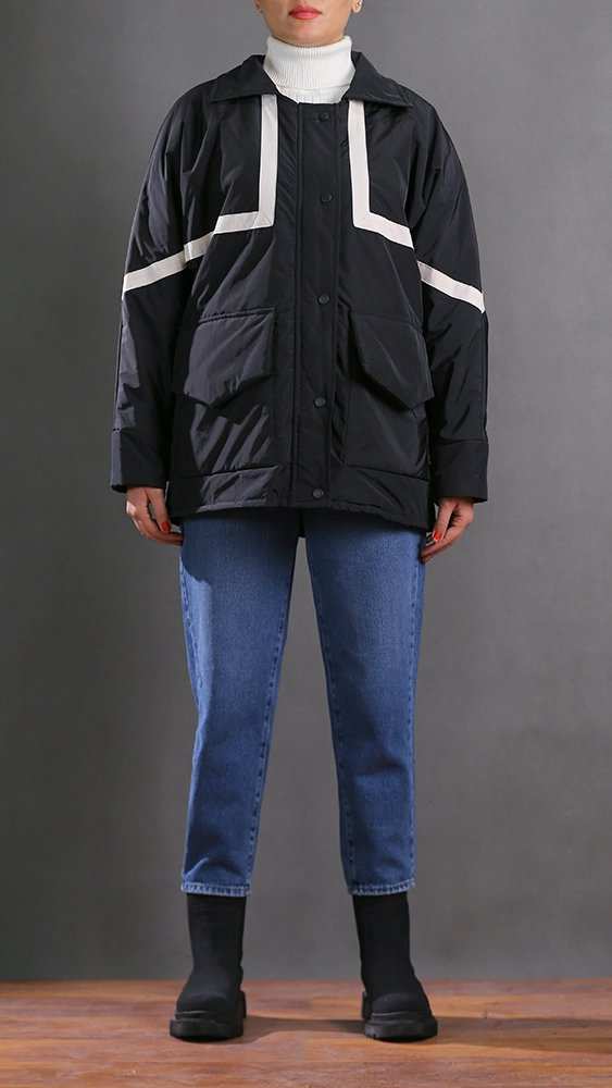 کاپشن زنانه 80070 برندس Brands