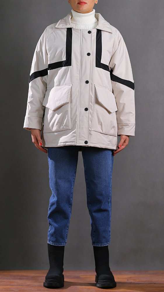 کاپشن زنانه 80070 برندس Brands