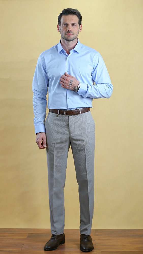 پیراهن مردانه 60402 برندس Brands