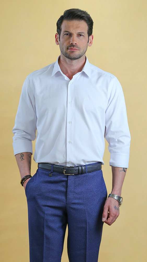 پیراهن مردانه 60403 برندس Brands