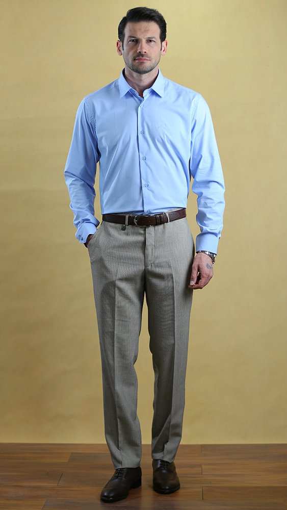 پیراهن مردانه 60405 برندس Brands