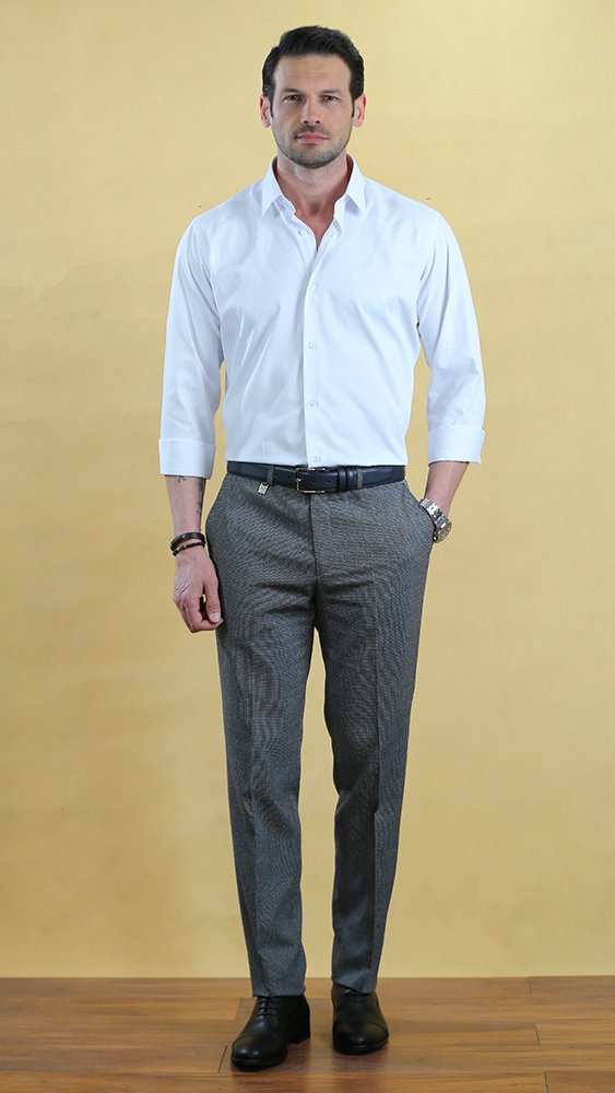 پیراهن مردانه 60405 برندس Brands