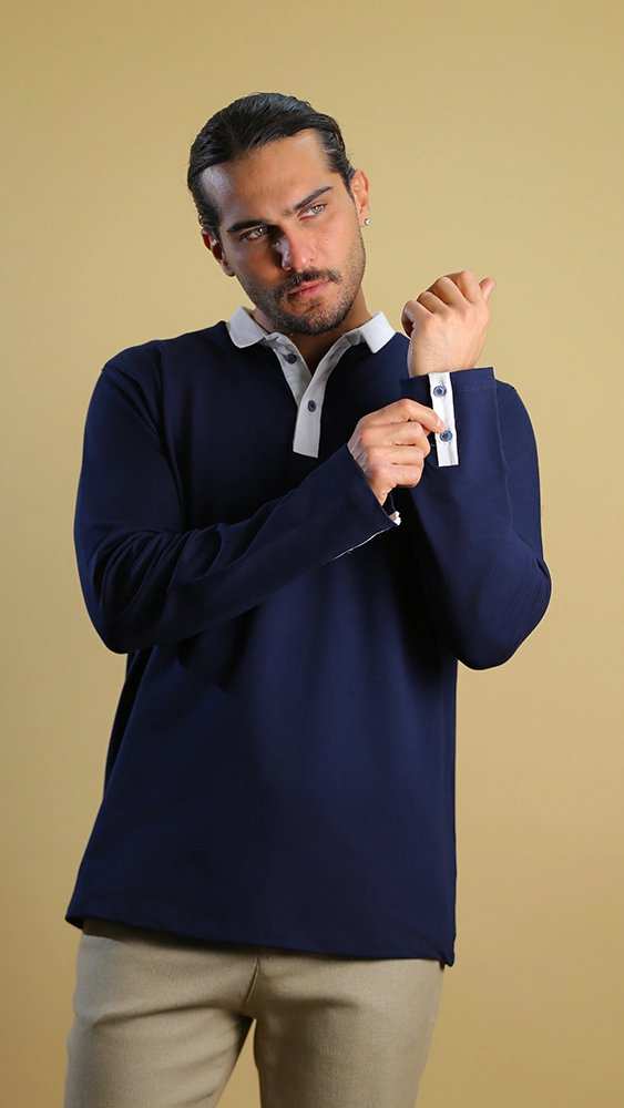 تی شرت زمستانه مردانه 70030 برندس Brands