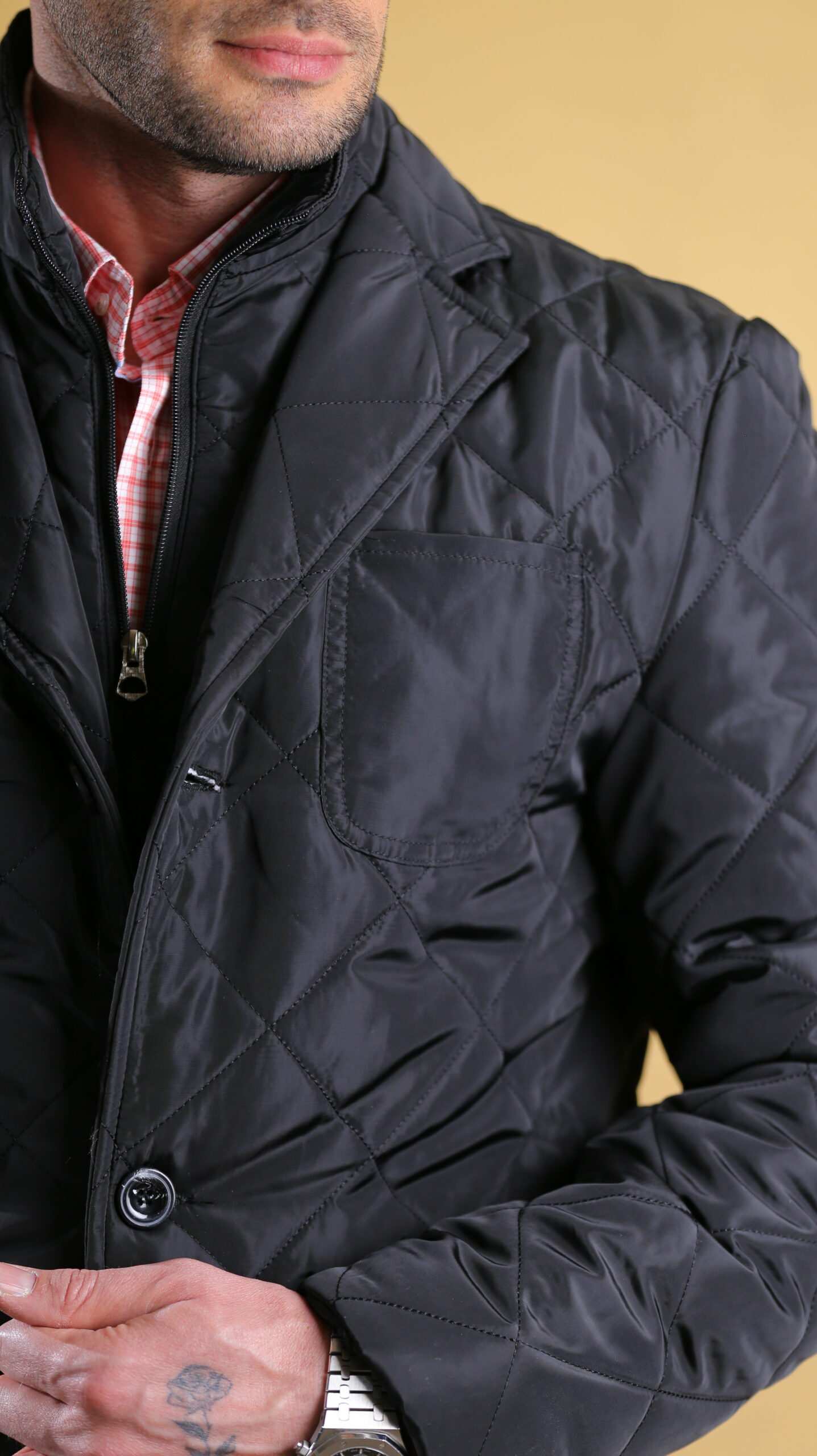 کاپشن مردانه 80077 برندس Brands