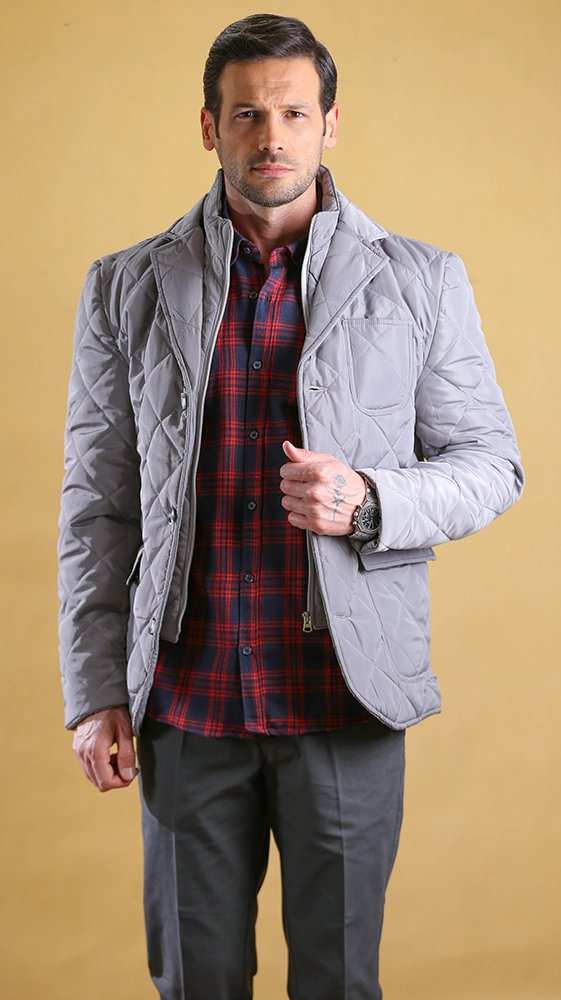 کاپشن مردانه 80077 برندس Brands