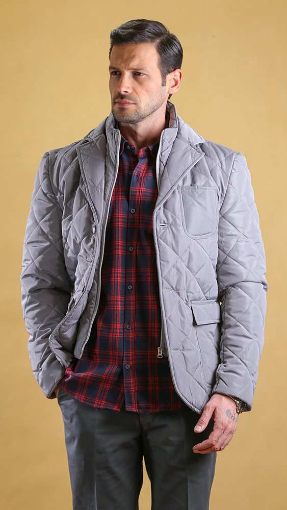 کاپشن مردانه 80077 برندس Brands