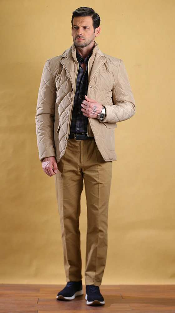 کاپشن مردانه 80077 برندس Brands