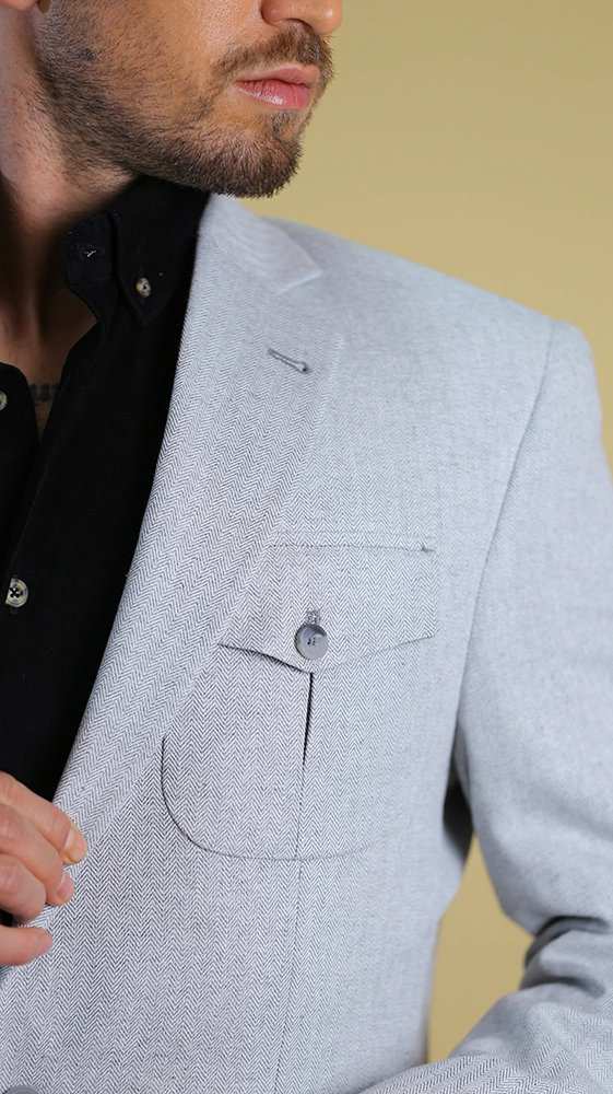 کت تک مردانه 40051 برندس Brands