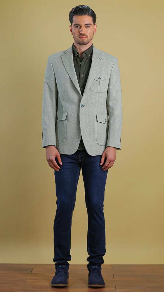 کت تک مردانه 40051 برندس Brands