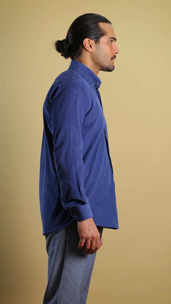 پیراهن مردانه مخمل 60414 برندس Brands