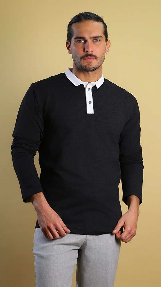 تی شرت مردانه زمستانه 70030 برندس