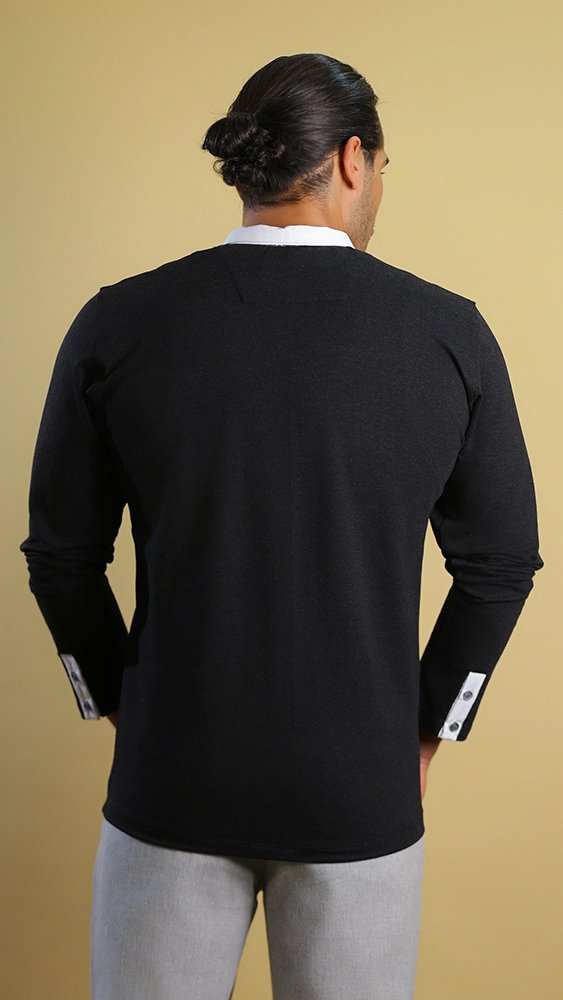 تی شرت مردانه زمستانه 70030 برندس