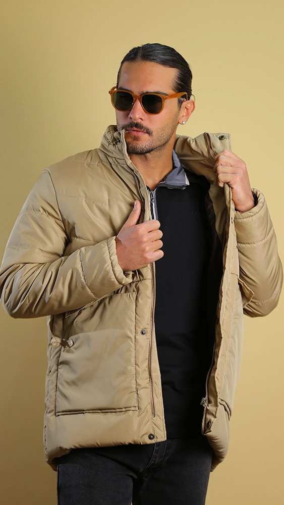 کاپشن مردانه 80048 برندس Brands