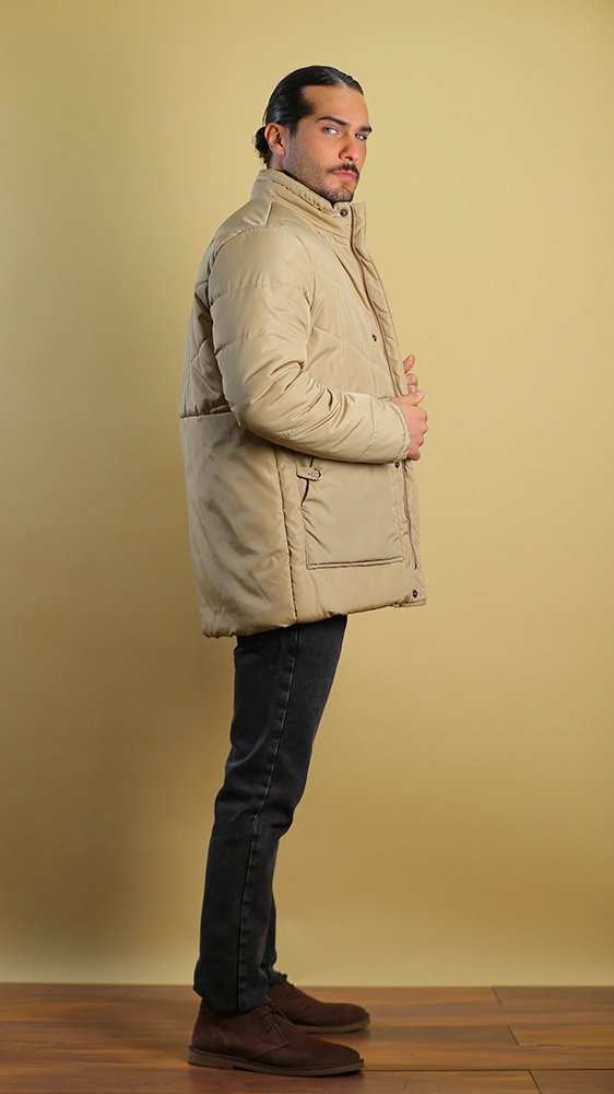 کاپشن مردانه 80048 برندس Brands