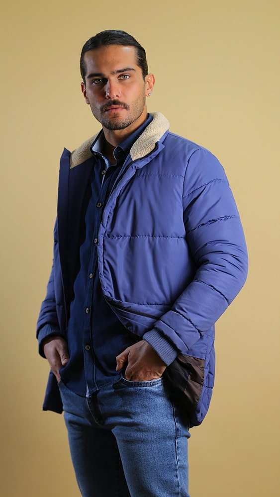 کاپشن مردانه 80051 برندس Brands