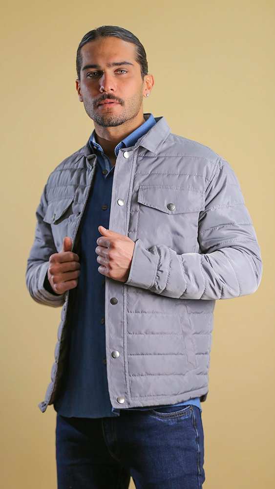 کاپشن مردانه 80055 برندس Brands