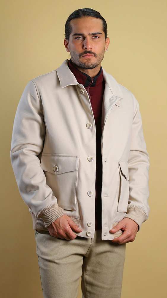 کاپشن مردانه 80084 برندس Brands