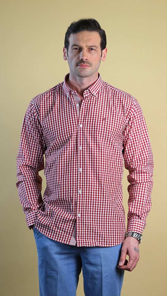 پیراهن مردانه 60169 برندس Brands