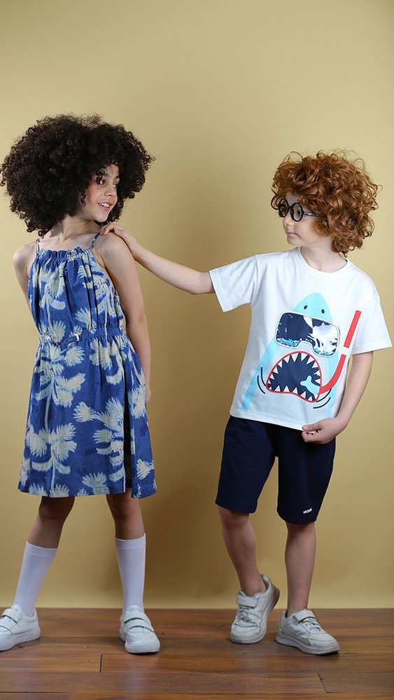 پیراهن دخترانه 44006 برندس Brands