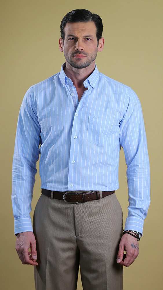 پیراهن مردانه 60410 برندس Brands