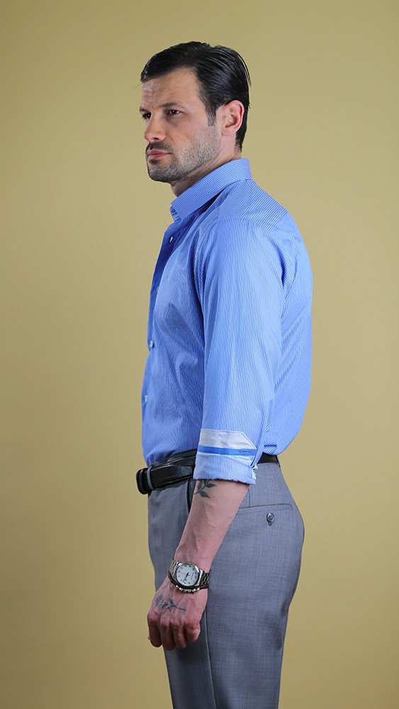 پیراهن مردانه 60344 برندس Brands