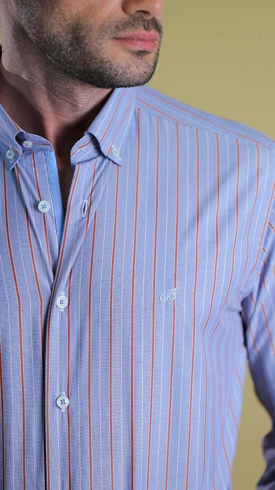 پیراهن مردانه 60407 برندس Brands