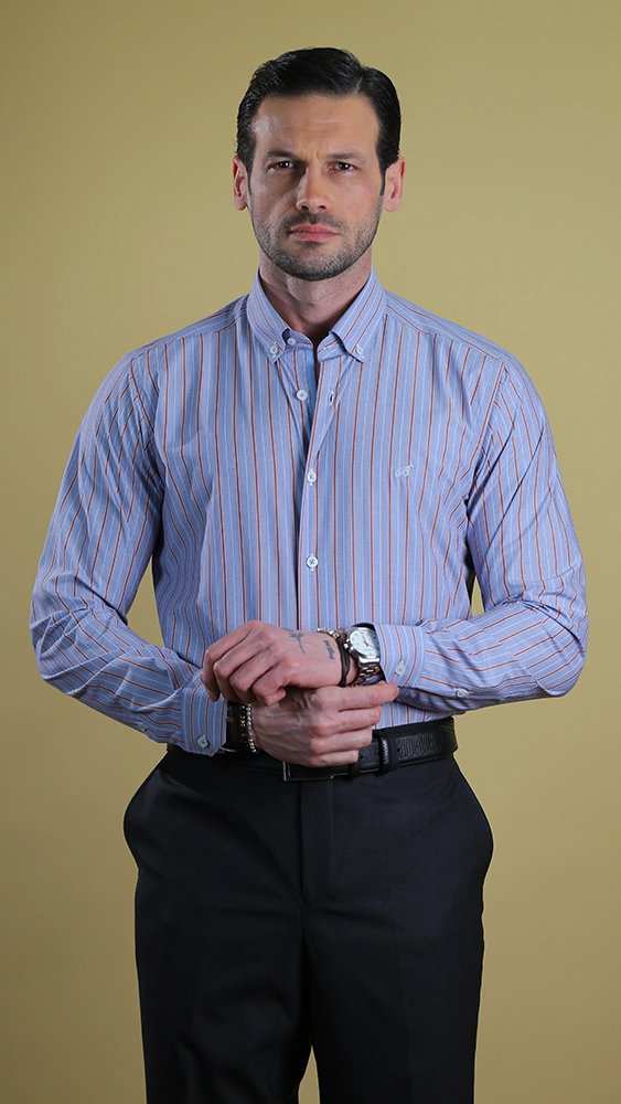 پیراهن مردانه 60407 برندس Brands