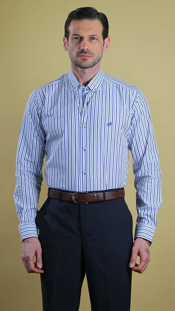 پیراهن مردانه 60408 برندس Brands