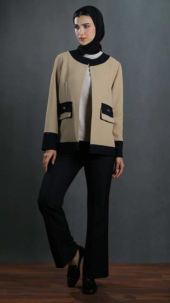 کت زنانه 20537 برندس Brands