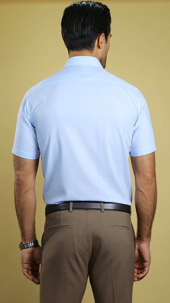 پیراهن آستین کوتاه مردانه 60437 برندس Brands