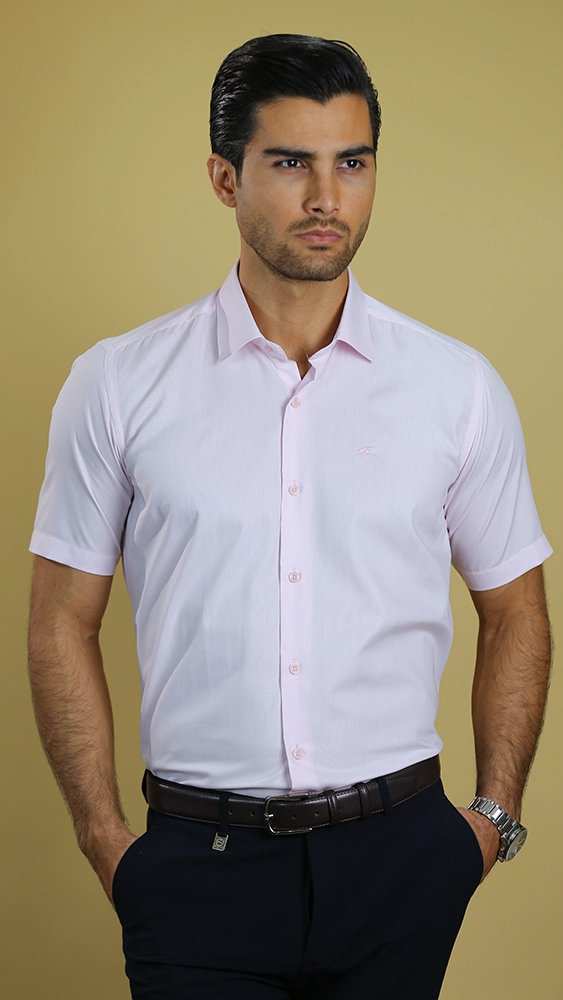 پیراهن آستین کوتاه مردانه 60437 برندس Brands