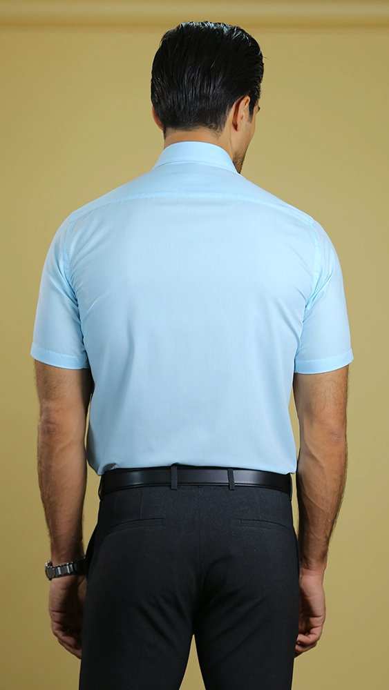 پیراهن آستین کوتاه مردانه 60437 برندس Brands