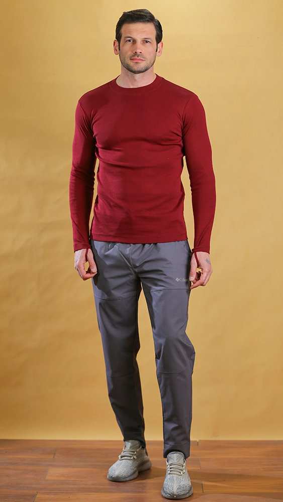 تی شرت زمستانه ورزشی مردانه 300039 برندس Brands