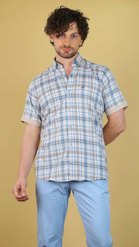 پیراهن مردانه 60440 برندس Brands