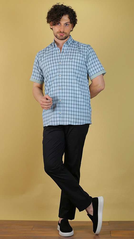 پیراهن مردانه 60441 برندس Brands