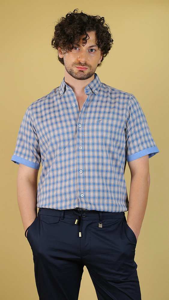 پیراهن مردانه 60443 برندس Brands