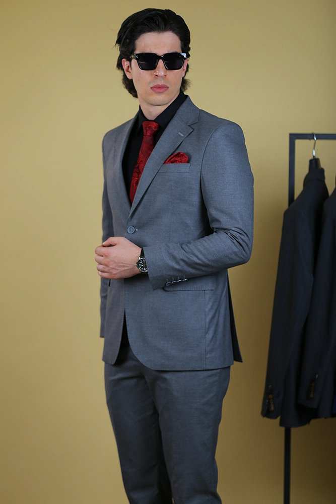 کت و شلوار مردانه 30028 برندس Brands